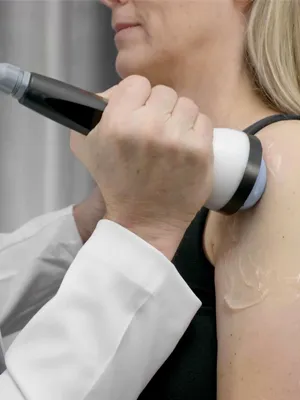 Chiropractic Grand Junction CO StemWave Therapy On Patient